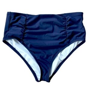 Draper James High-Waist Navy Brief Size Small NWOT